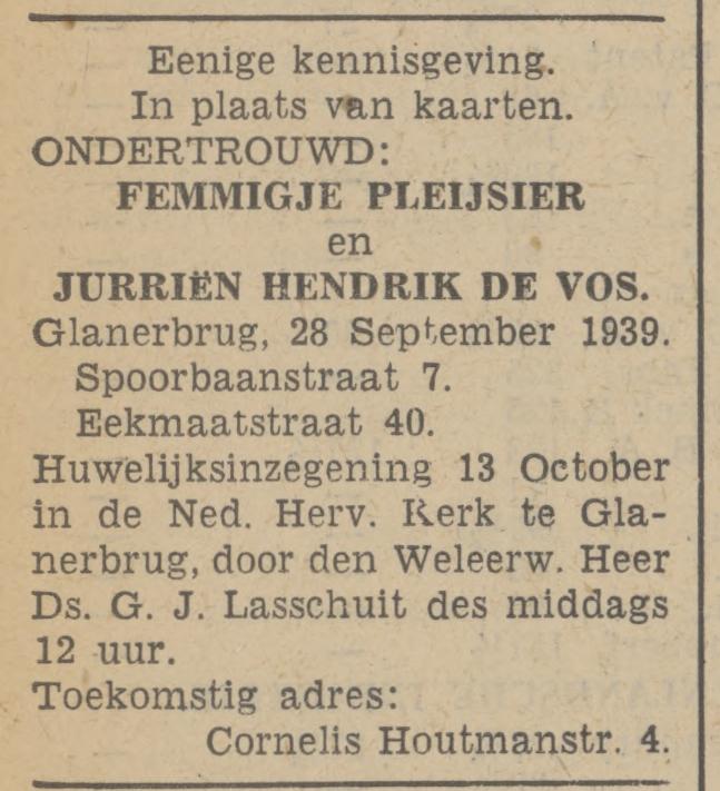 Eekmaatstraat 40 J.H. de Vos advertentie Tubantia 28-9-1939.jpg