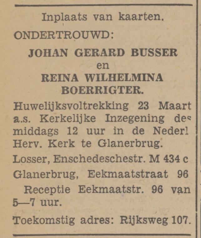 Eekmaatstraat 96 R.W. Boerrigter advertentie Tubantia 9-3-1942.jpg
