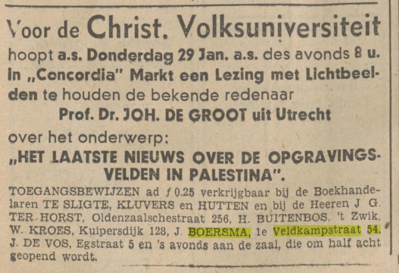 Eerste Veldkampstraat 54 J. Boersma advertentie Tubantia 24-1-1942.jpg