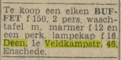 Eerste Veldkampstraat 46 Deen advertentie Twentsch nieuwsblad 16-7-1943.jpg