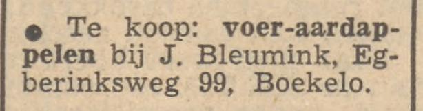 Egberinksweg 99 J. Bleumink advertentie Tubantia 21-4-1953.jpg