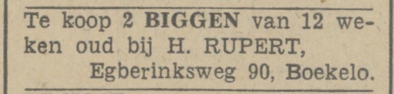 Egberinksweg 90 H. Rupert advertentie Tubantia 2-9-1942.jpg