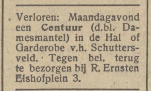 Elshofplein 3 R. Ernsten advertentie Het Parool 18-8-1945.jpg