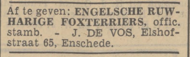 Elshofstraat 65 J. de Vos advertentie Tubantia 28-5-1938.jpg