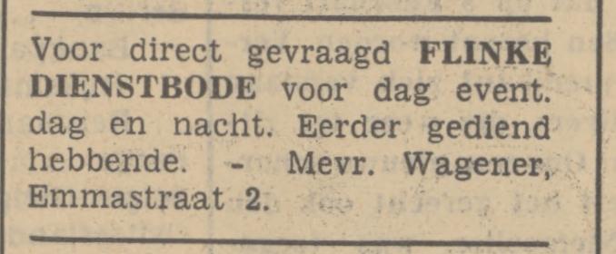 Emmastraat 2 Mevr. Wagener advertentie Tubantia 15-2-1938.jpg
