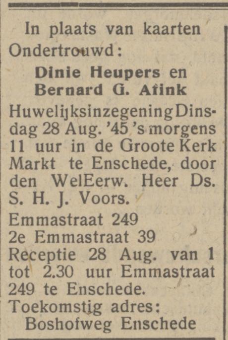 Emmastraat 249 Dinie Heupers advertentie Het Parool 13-8-1945.jpg