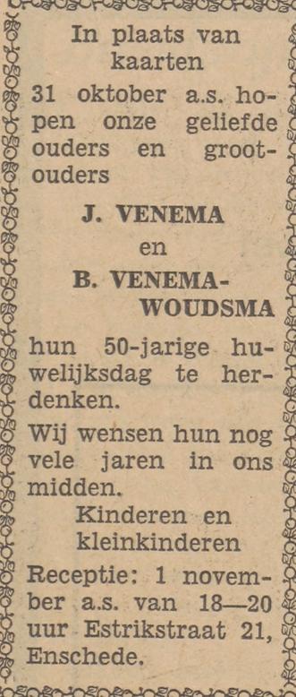 Estrikstraat 21 J. Venema advertentie Tubantia 26-10-1962.jpg