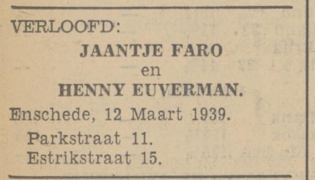 Estrikstraat 15 Henny Euverman advertentie Tubantia 10-3-1939.jpg