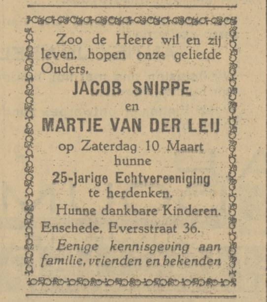 Eversstraat 36 Jacob Snippe advertentie Tubantia 7-3-1928.jpg