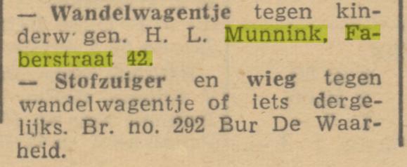 Faberstraat 42 H.LO. Munnink advertentie De Waarheid 16-7-1945.jpg