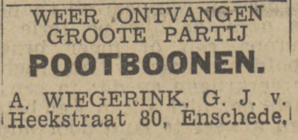 G,J, van Heekstraat 80 A. Wiegerink advertentie Twentsch nieuwsblad 14-5-1943.jpg