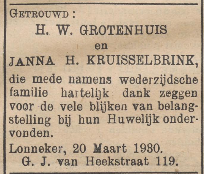 G.J. van Heekstraat 119 H.W. Grotenhuis advertentie Nieuwe Winterwijksche Courant 21-3-1930.jpg