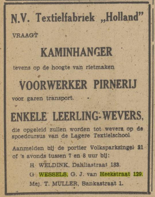 G.J. van Heekstraat 129 G. Wessels advertentie Tubantia 24-5-1947.jpg