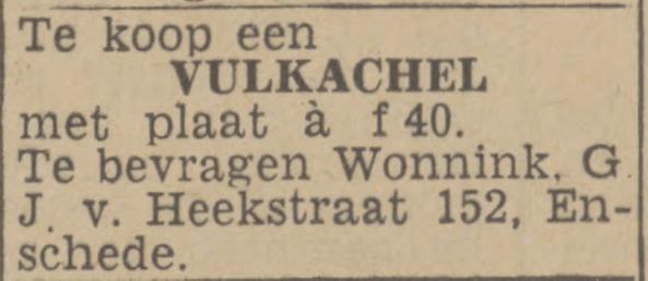 G.J. van Heekstraat 152 Wonnink advertentie Twentsch nieuwsblad 2-3-1943.jpg