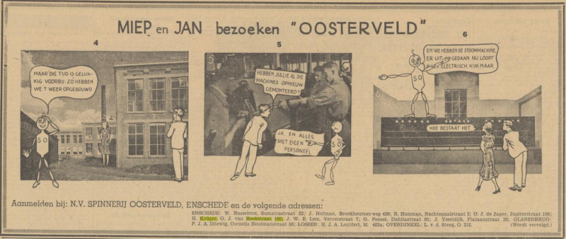 G.J. van Heekstraat 150 H. Kruger advertentie Tubantia 18-9-1948.jpg