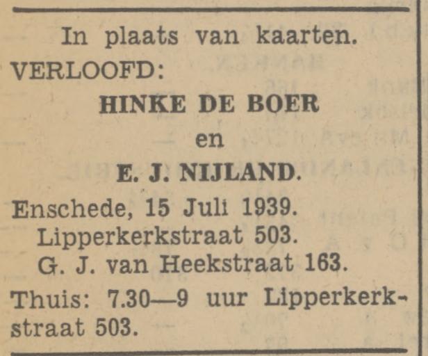 G.J. van Heekstraat 163 E.J. Nijland advertentie Tubantia 13-7-1939.jpg