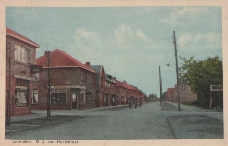 G.J. van Heekstraat vanaf Toekomststraat 1939.jpg