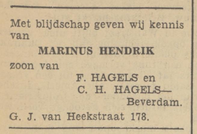 G.J. van Heekstraat 178 F. Hagels advertentie Tubantia 8-11-1937.jpg