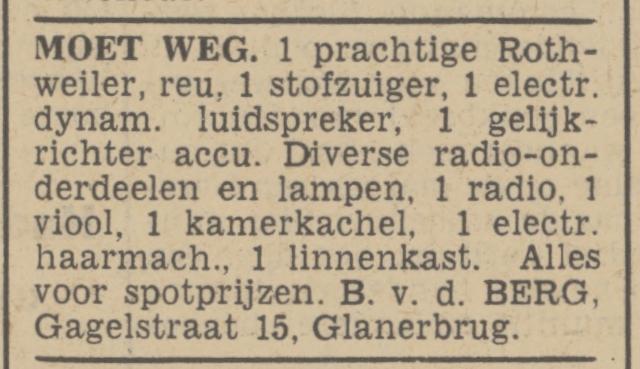 Gagelstraat 15 Glanerbrug B. van den Berg advertentie Tubantia 18-10-1939.jpg