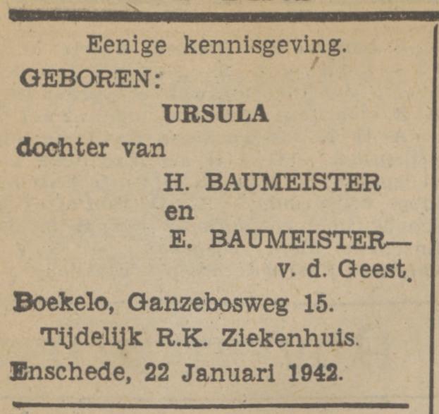 Ganzebosweg 15 E, van de Geest advertentie Tubantia 24-1-1942.jpg