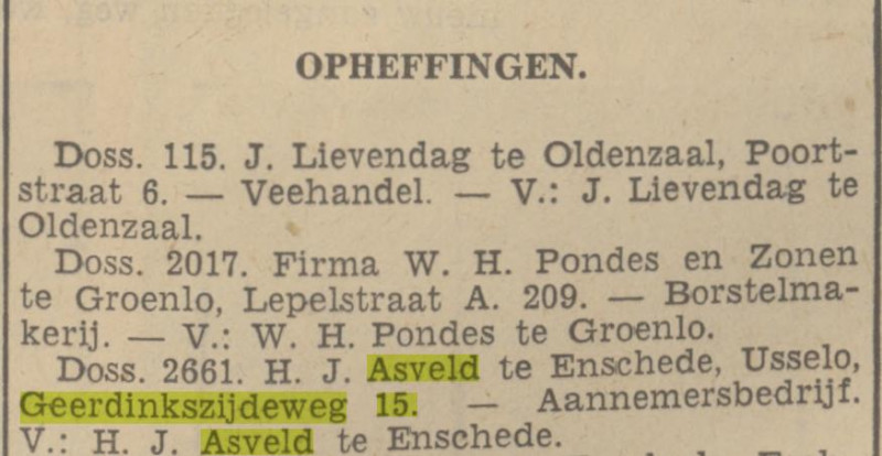 Geerdinkszijdeweg 15 H.J. Asveld aannemer krantenbericht Tubantia 3-2-1939.jpg