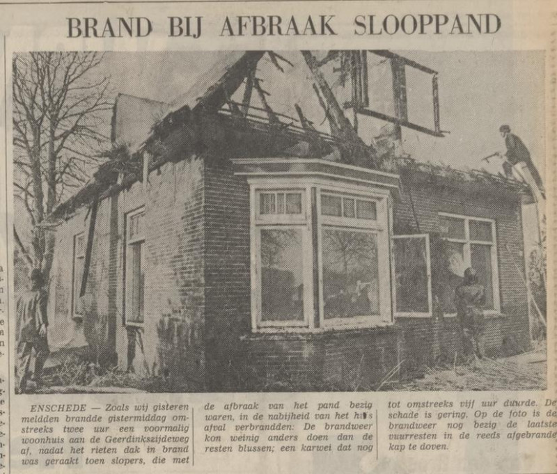 Geerdinkszijdeweg 240 slooppand brand krantenfoto Tubantia 15-1-1975.jpg