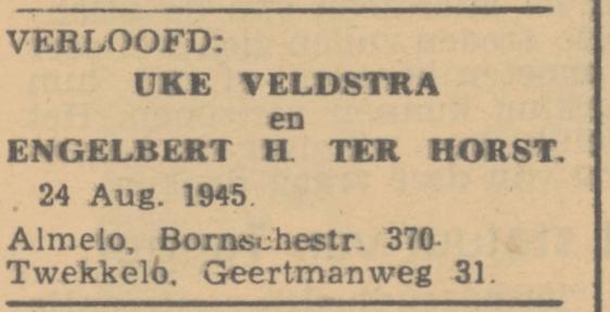 Geertmanweg 31 Twekkelo E.H. ter Horst advertentie Trouw 23-8-1945.jpg