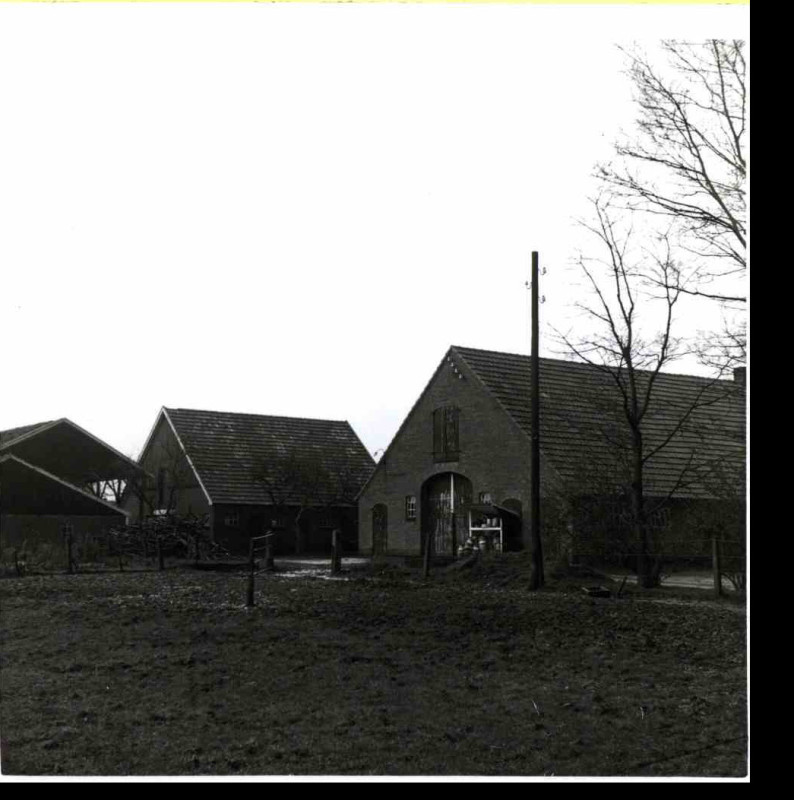 Geessinkweg 198 Achterzijde boerderij van E.J. Dalenoord 1965.jpg