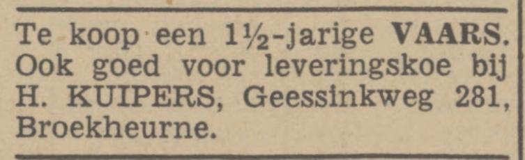 Geessinkweg 281 H. Kuipers advertentie Tubantia 6-12-1941.jpg