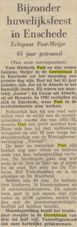 Gerststraat 5 D. Post krantenbericht De Waarheid 14-3-1964.jpg