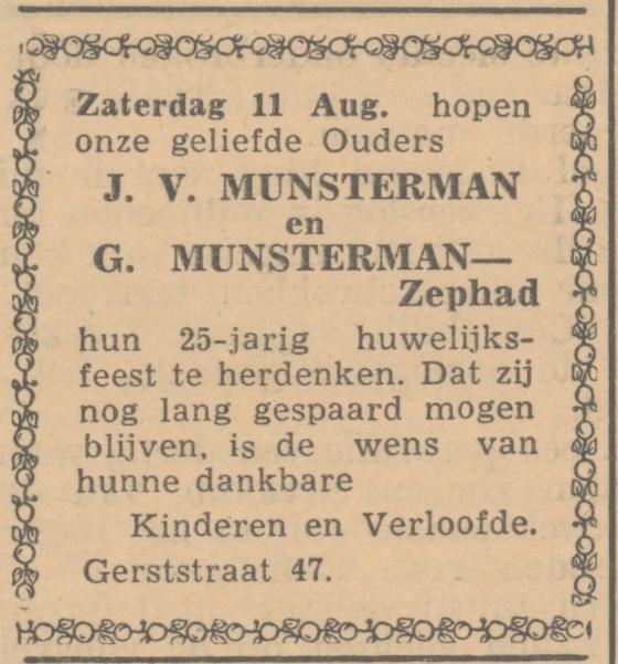 Gerststraat 47 J.V. Munsterman advertentie Het Vrije Volk 7-8-1945.jpg