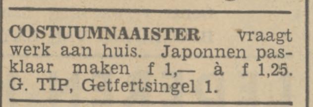 Getfertsingel 1 G. Tip advertentie Tubantia 11-11-1939.jpg