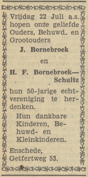 Getfertweg 53 J. Bornebroek advertentie Tubantia 18-7-1949.jpg