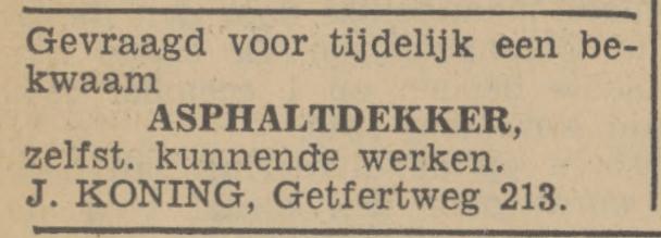 Getfertweg 213 J. Koning asphaltdekker advertentie Tubantia 13-11-1940.jpg