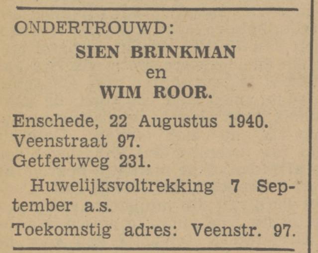 Getfertweg 231 Wim Roor advertentie Tubantia 23-8-1940.jpg
