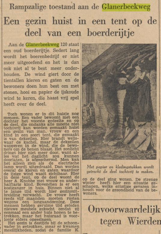 Glanerbeekweg 120 krantenbericht Tubantia 20-2-1954.jpg
