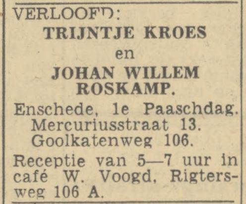 Goolkatenweg 106 J.W. Roskamp advertentie Twentsch nieuwsblad 5-4-1944.jpg