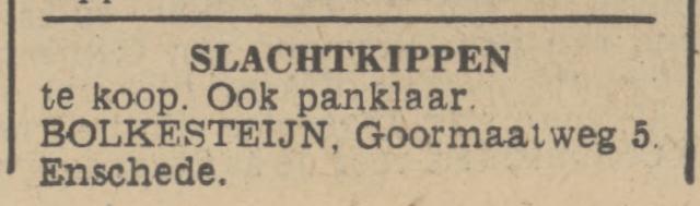 Goormaatweg 5 Bolkesteijn advertentie Tubantia 17-1-1940.jpg