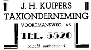J.H. Kuipers, Taxionderneming, Voortmansweg 45.JPG
