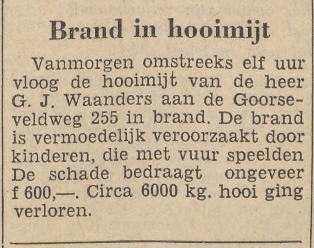 Goorseveldweg 255 G.J. Waanders krantenbericht 24-2-1959.jpg