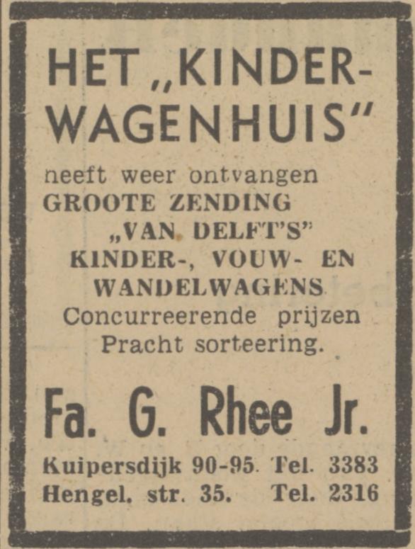 Kuipersdijk 95 Fa. G. Rhee Jr. advertentie Tubantia 15-11-1940.jpg