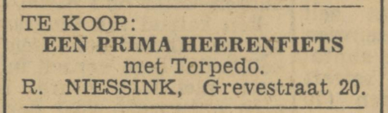Grevestraat 20 R. Niessink advertentie Tubantia 1-7-1936.jpg