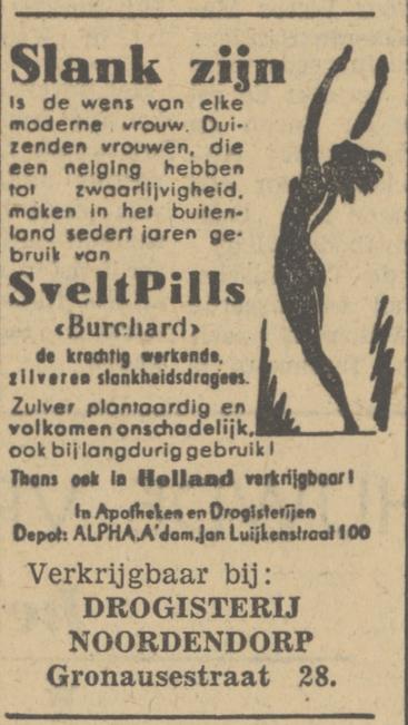 Gronausestraat 28 Drogisterij Noordendorp advertentie Tubantia 7-7-1951.jpg