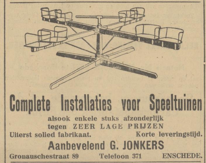 Gronausestraat 89 G. Jonkers advertentie Tubantia 14-5-1932.jpg