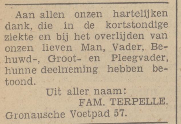 Gronausevoetpad 57 Fam. Terpelle advertentie Tubantia 17-7-1957.jpg