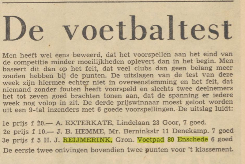 Gronausevoetpad 80 H.J. Reijmerink krantenbericht Twentsche couranti 20-5-1959.jpg