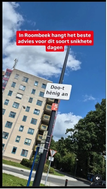 Lonnekerspoorlaan hoek Voortsweg bord doo-t hènig an.jpg