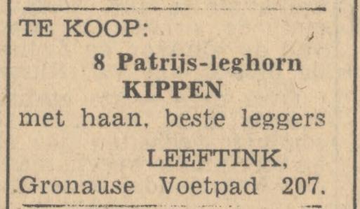 Gronausevoetpad 207 Leeftink advertentie Tubantia 26-6-1947.jpg