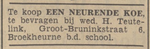 Groot Bruninkstraat 6 wed. H. Teutelink advertentie Tubantia 11-3-1939.jpg