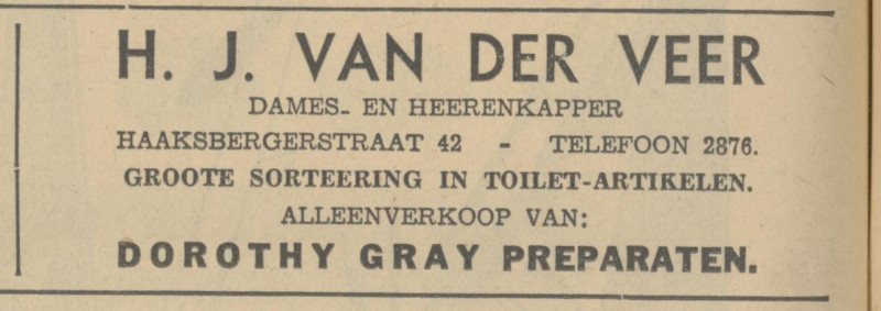 Haaksbergerstraat 42 H.J. van der Veer Dames- en Herenkapper advertentie Tubantia 20-11-1936.jpg